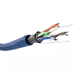 Network Cable Goobay CAT 5e F/UTP 100 m Blue