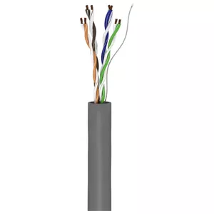 Сетевой кабель Goobay 93292 Cat5e U/UTP Серый 305м