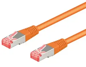 Networking Cable Goobay 93340 0.25m Cat6 Orange