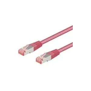 Сетевой кабель Goobay CAT 6-2000 SSTP PIMF 20.0m Магента