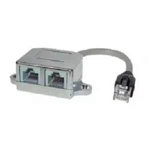 Tīkla kabelis ShiverPeaks BS75002-1 Pelēks 0.1 m