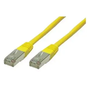 S/CONN 2m RJ45 Networking Cable Yellow Cat6 S/FTP S-CONN 2m RJ45