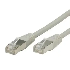 Сетевой кабель ROLINE S/FTP (PiMF) Patch Cord RJ-45 Cat.6 3м Серый