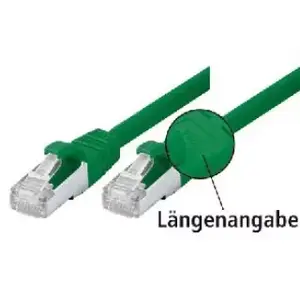 Networking Cable Tecline SF/UTP Cat5e 2m Green