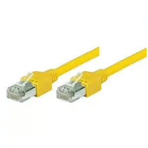 Networking Cable Tecline S/UTP Cat5e 0.3m Yellow