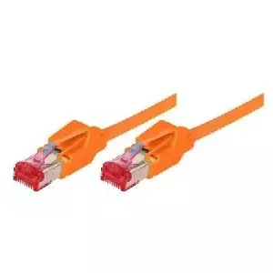 Networking cable Tecline 1m Cat.6A S/FTP (S-STP) RJ-45 Orange