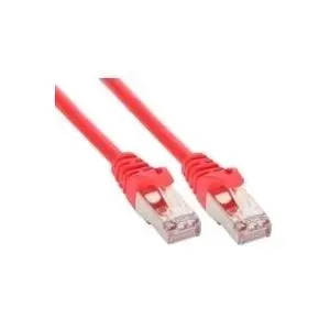 InLine Pārejas kabelis SF/UTP Cat.5e sarkans 0.5m Photo 2