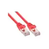 InLine Pārejas kabelis SF/UTP Cat.5e sarkans 0.5m Photo 2
