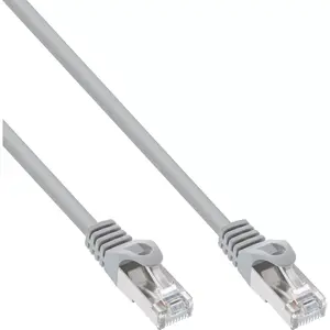 Патч-кабель InLine SF/UTP Cat.5e серый 3м