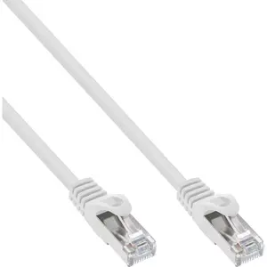 InLine Patch Cable SF/UTP Cat.5e white 1.5m