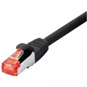 Tecline 0.3m RJ-45 S/FTP Cat6 networking cable Black S/FTP (S-STP)