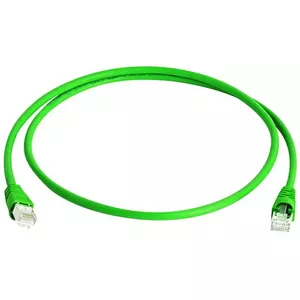 Telegärtner MP8 FS 500 LSZH 0.25m networking cable Green Cat6a SF/UTP (S-FTP)