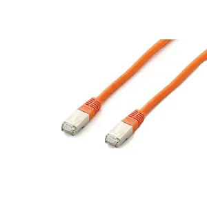 Патч-кабель Equip Cat.6A Platinum RJ-45 1м Оранжевый