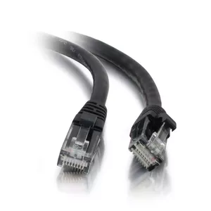 Network Patch Cable C2G 10m Cat5e Booted Unshielded UTP Black