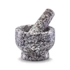 Mortar and Pestle ZELLER 24505, granite, grey, Ø 9 cm, height 65 mm