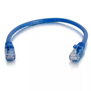 C2G 83385 сетевой кабель Синий 0,5 m Cat6 U/UTP (UTP)