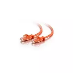 C2G Cat6 550MHz Snagless Patch Cable 0.5m networking cable Orange