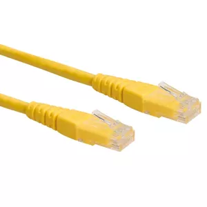 Сетевой кабель ROLINE UTP Patch Cord Cat.6 RJ-45 1.5м Желтый