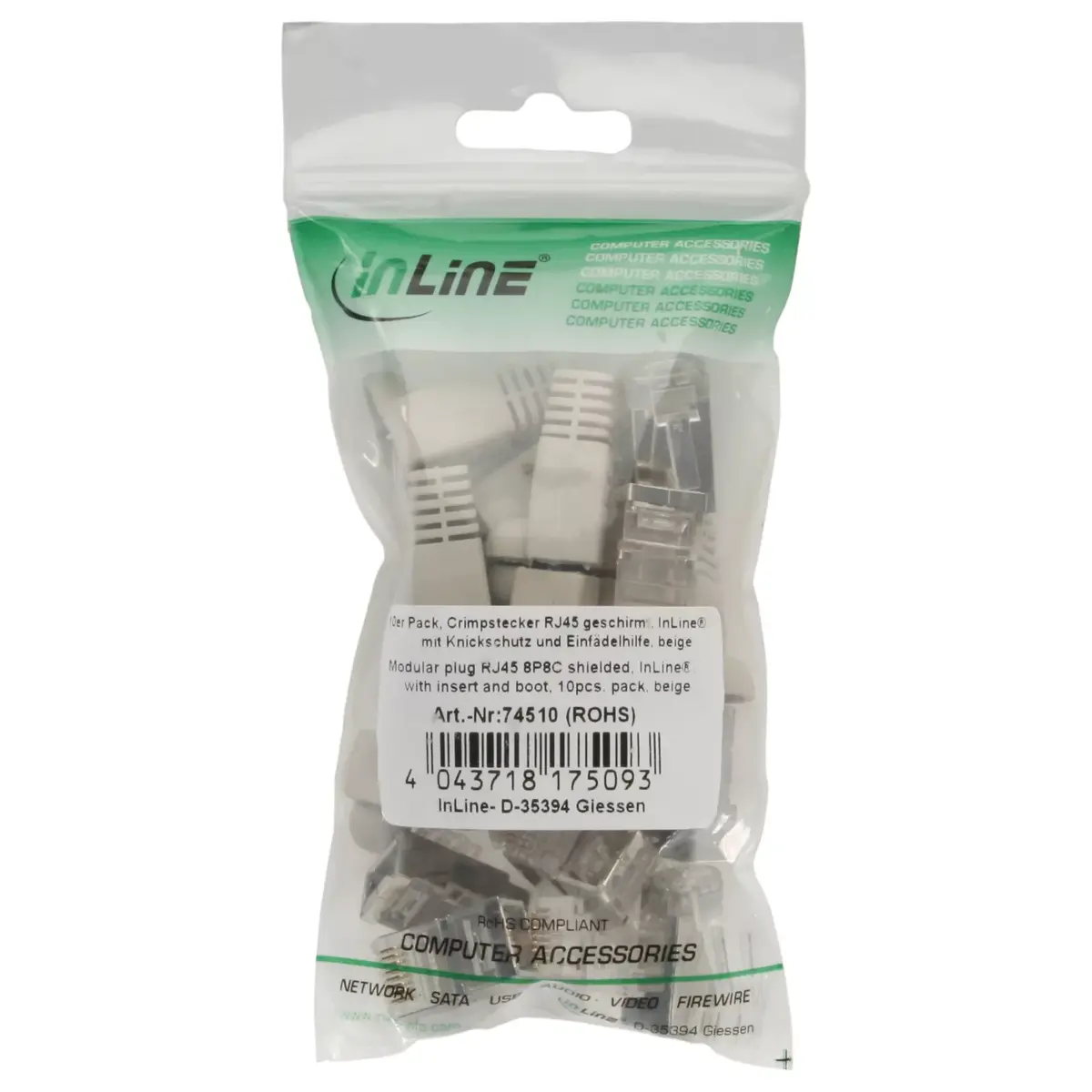 Разъем RJ45 8P8C InLine Photo 2