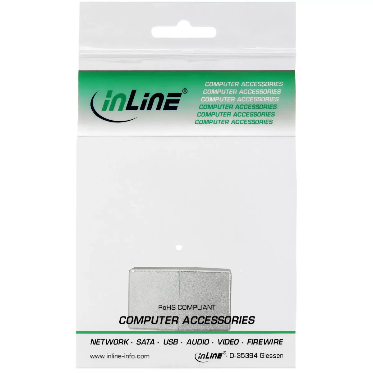 InLine Cat.5e Patch Cable Connector 2x RJ45 female Photo 2