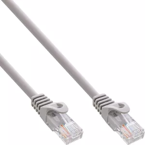 InLine Patch Cable U/UTP Cat.5e AWG26 grey 10m