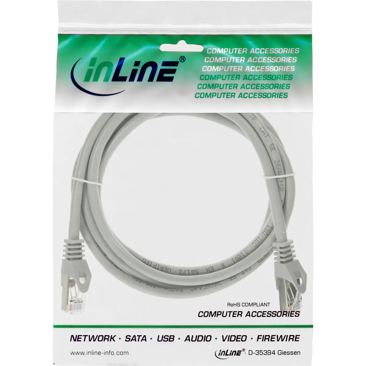 InLine F/UTP Cat.5e RJ-45 Network Cable Photo 3