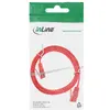 InLine Flat Ultraslim Patch Cable U/UTP Cat.6 Red 1m Photo 4