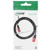 Плоский патч-корд InLine Cat.6 1м черный Photo 4