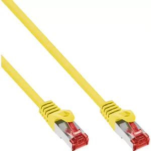 Патч-кабель InLine S/FTP PiMF Cat.6 250MHz PVC медный желтый 1.5м