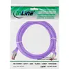 Патч-корд InLine Cat.6 S/FTP 0.5м фиолетовый Photo 3