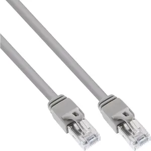 InLine Patch Cable S/FTP PiMF Cat.6 certified grey 2m