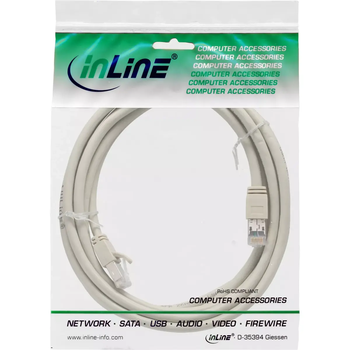 InLine Patch Cable S/FTP PiMF Cat.6 Photo 2