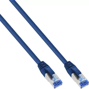 InLine Patch Cable S/FTP PiMF Cat.6A halogen free 500MHz blue 7.5m