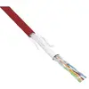 Патч-кабель InLine SF/UTP Cat.5e AWG26 CCA PVC красный 100м Photo 2