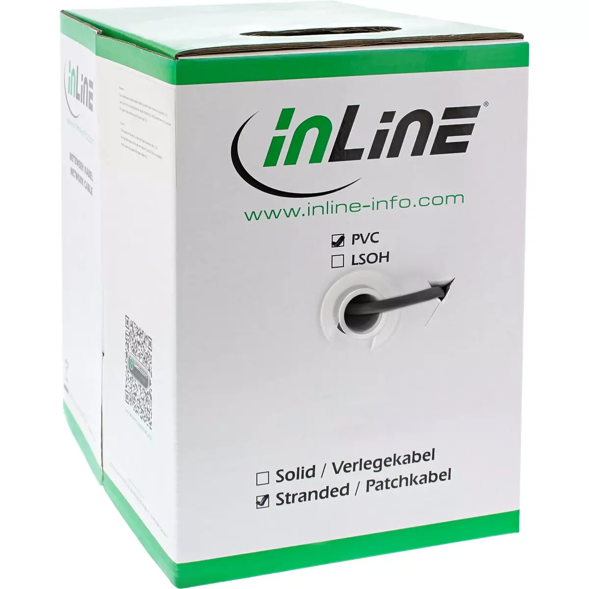 Патч-кабель InLine SF/UTP Cat.5e AWG26 CCA PVC Photo 3