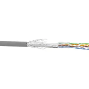 Патч-кабель InLine SF/UTP Cat.5e AWG26 CCA PVC grey 500m