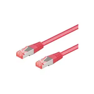 Networking Cable Goobay Cat6-150 SSTP 1.5m Magenta