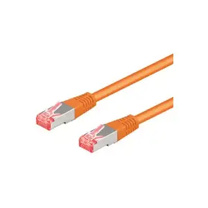Networking Cable Goobay 2m CAT6a-200 Orange