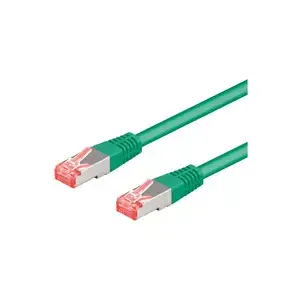 Networking Cable Goobay 1.5m CAT6a-150 Green