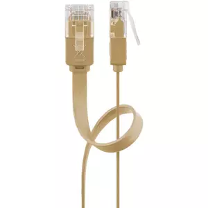 Networking Cable Goobay 95887 Light Brown 5m Cat6 U/UTP