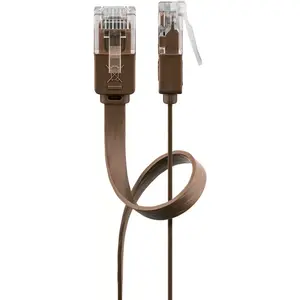 Networking Cable Goobay 95895 Cat6 U/UTP 20m Brown