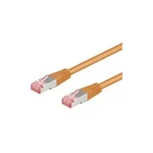 Networking Cable Goobay CAT 6-5000 SSTP PIMF 50.0m Orange