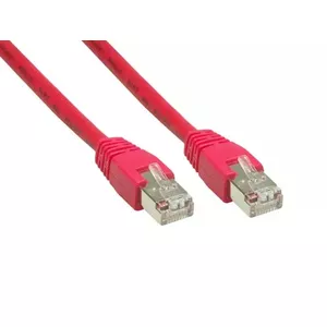 Alcasa Cat. 6 S/FTP, 0.5m сетевой кабель Красный 0,5 m Cat6 S/FTP (S-STP)