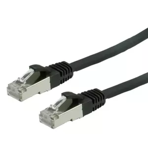 Сетевой кабель VALUE S/FTP Patch Cord Cat.6 RJ45 3м черный
