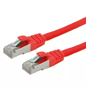 Value S/FTP Patch Cord Cat.6, halogen-free, black, 1m tīkla kabelis Melns
