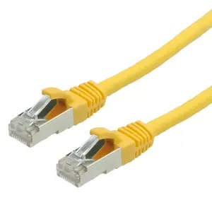 S/FTP Patch Cord Cat.6 VALUE 7m halogen-free yellow
