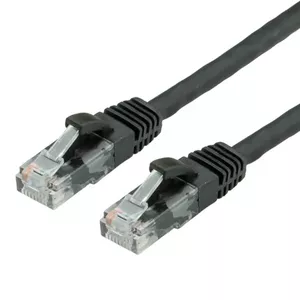 Network Cable VALUE UTP Cable Cat.6 RJ-45 U/UTP 1.5m Black