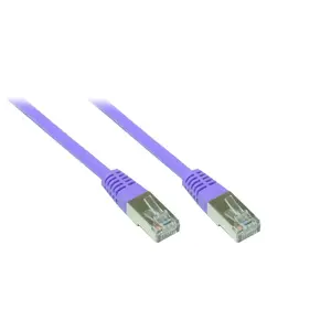 Cat5e Networking Cable Alcasa 0.3m Violet SF/UTP