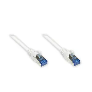 Networking Cable Alcasa 8060-H010W White 1m Cat6a S/FTP