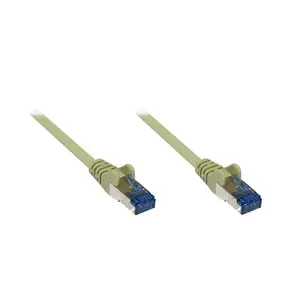 Networking Cable Alcasa 8060-H005 Grey 0.5m Cat6a S/FTP